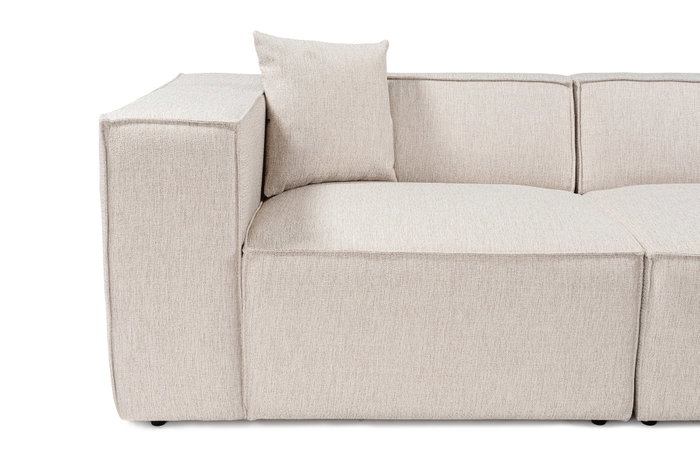 Atelier Del Sofa Lora Sofá Esquinero Marrón Claro